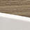 WHITE SATIN / CLEAR OAK
